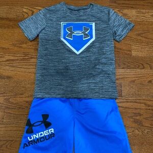 Under Armour tee and shorts Set